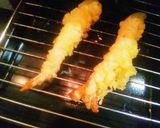 万能丼タレで作る、えび天卵とじ丼作り方1写真