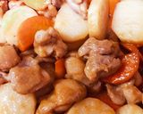 簡単♪長芋ヘルシーな酢豚炒め作り方6写真