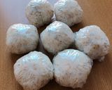 きび酢飯で手まり風しらすおにぎり作り方4写真