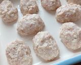 きび酢あん！豆腐でふわふわ鶏つくね作り方3写真