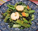 アスパラ菜の炒め物作り方5写真