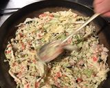 こんがりカリトロ♪オクラで作るお好み焼き作り方11写真