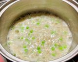 豆ご飯風♡オートミール雑炊♡作り方5写真