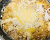 卵溶き入れ●チーズ＆玉子のチキンラーメン作り方2写真