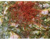 炒め牡蠣の青海苔あん作り方6写真
