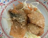鯖バーガー作り方6写真