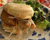 鯖バーガー作り方7写真