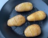 ハッセルバックポテト風レンチンじゃがいも作り方2写真