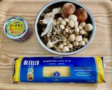 キノコとツナの和風パスタ作り方1写真