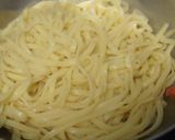 生フィットチーネで明太パスタ作り方3写真