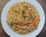生フィットチーネで明太パスタ作り方4写真