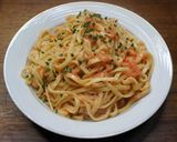 生フィットチーネで明太パスタ作り方5写真