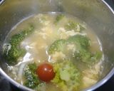 簡単！ブロッコリー卵のお味噌汁作り方4写真