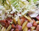 ☆さつまいもとキャベツのチーズ焼き☆作り方3写真