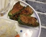 ピーマン肉詰&野菜炒め&大根スティック☆作り方6写真