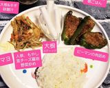ピーマン肉詰&野菜炒め&大根スティック☆作り方9写真