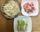 セロリあんかけ焼きそば作り方1写真