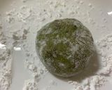 レンジで1個分緑茶大福作り方6写真