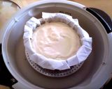 ホットプレートで蒸し焼きチーズケーキ作り方5写真