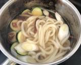 アサリうどん。ウニ醤油タレ作り方3写真