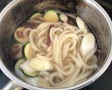 アサリうどん。ウニ醤油タレ作り方3写真