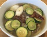 アサリうどん。ウニ醤油タレ作り方4写真