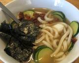 アサリうどん。ウニ醤油タレ作り方5写真