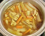 大根と豚バラ肉のカレー煮作り方8写真