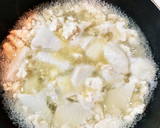白だしで手抜き！里芋と鶏ひき肉の煮物作り方4写真
