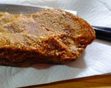 味噌漬け豚肉炒めと味噌大豆1作り方2写真