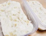 レンジdeもっちりバナナミルク蒸しケーキ作り方12写真