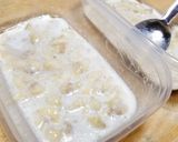 レンジdeもっちりバナナミルク蒸しケーキ作り方4写真