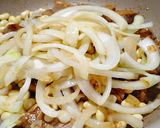 味噌漬け豚肉炒めと味噌大豆1作り方6写真
