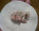 ワンタンとふわふわ卵のとろみ春雨スープ作り方3写真