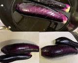 おろし生姜で頂く揚げなす煮浸し作り方3写真