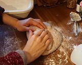 くるみ、キヌア、ひまわりの種入り田舎パン作り方6写真