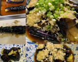 おろし生姜で頂く揚げなす煮浸し作り方4写真