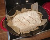 くるみ、キヌア、ひまわりの種入り田舎パン作り方13写真