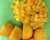 柿とヨーグルトのケーキ♪作り方1写真
