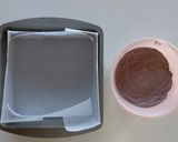 チョコブラウニー×ムーミンビスケット作り方1写真