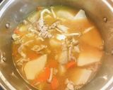 ホクホクもっちり八つ頭のお味噌汁・豚汁作り方4写真