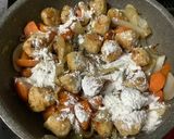 鶏肉団子と里芋のあったかシチュー♪作り方7写真