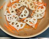 シャキシャキ蓮根の金平作り方3写真