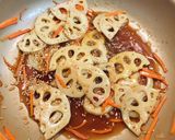 シャキシャキ蓮根の金平作り方5写真