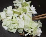 コガネタケ、ヒラタケ、ベーコンの野菜炒め作り方6写真