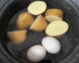ゴロっとジャガイモとベーコンのサラダ♪作り方4写真