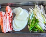 豆富と水菜のチゲ作り方1写真
