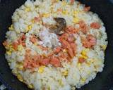 パラパラ鮭レタスチャーハン♪作り方8写真