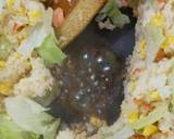 パラパラ鮭レタスチャーハン♪作り方10写真