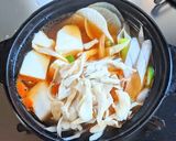 豆富と水菜のチゲ作り方7写真